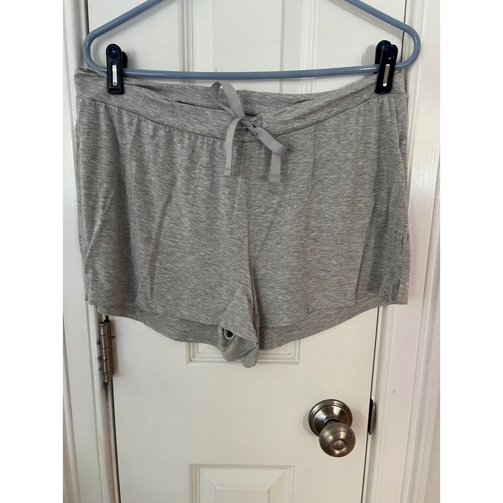 Gap Pure Body Modal Pajama Shorts Light Heather Gray 410958-01 Womens Large